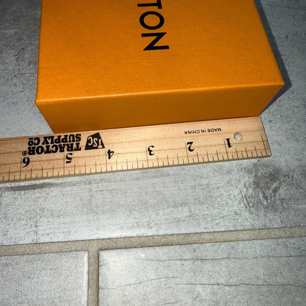 Louis Vuitton Orange Gift Box with Ribbon and Tags Authentic - Picture 4 of 9